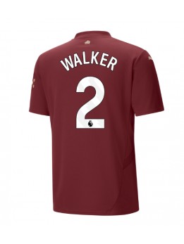 Muži Futbalové oblečenie Manchester City Kyle Walker #2 2024-25 Krátky Rukáv - Tretina